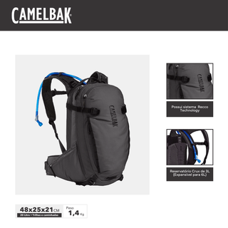 Mochila para Mountain Bike 20L H.A.W.G. CamelBak com reservatório